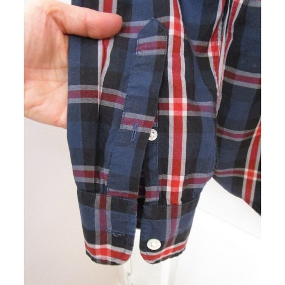 Levi's Men/Youth Long Sleeve Plaid Style Button Down Dress/Casual Shirt - Small - Picture 6 of 9